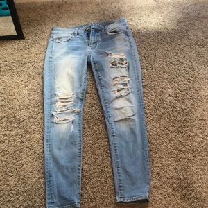 American Eagle jeans super stretch X